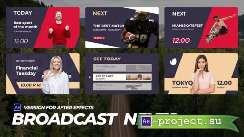 Videohive - Broadcast Nexts - 45400518 - Project for After Effects