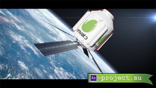 Videohive - Your Logo on the Satellite - 17975410 - Project for After Effects