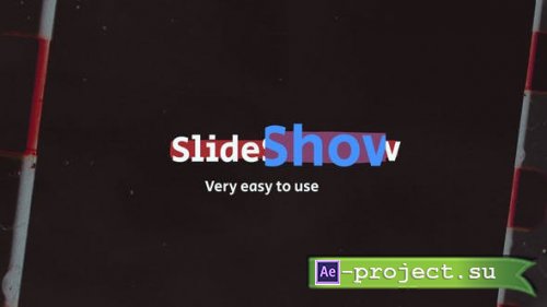 Videohive - Glitch Broadcast Slideshow - 45387758 - Project for After Effects