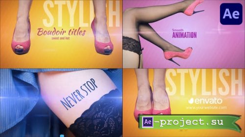 Videohive - Boudoir Titles for After Effects - 45420683 - Project for After Effects