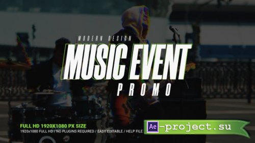 Videohive - Music Event Promo - 45421541 - Project for After Effects