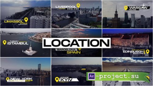 Videohive - Location Titles  AE - 45455549 - Project for After Effects