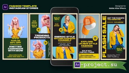 Videohive - Fashion Instagram Stories Template - 45478919 - Project for After Effects