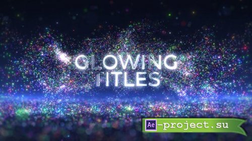 Videohive - Luxury Glowing Titles - 45482012 - Project for After Effects