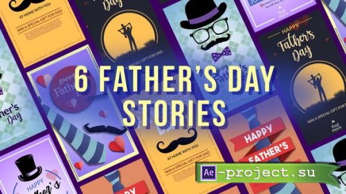 Videohive - Father's Day Stories - 45461062 - Project for After Effects