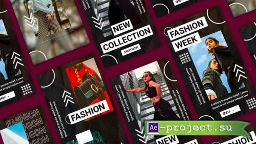 Videohive - Fashion Week Instagram Story After Effects Template - 45479343 - Project for After Effects