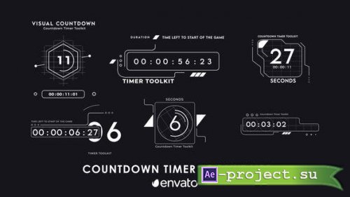 Videohive - Countdown Timer Toolkit V25 - 45506263 - Project for After Effects