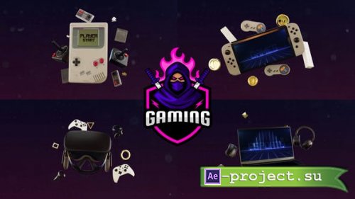 Videohive - Gaming Logo - 45509317 - Project for After Effects