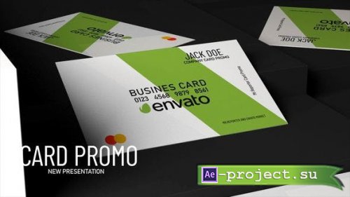 Videohive - Business Card Logo Mockup - 45527786 - Project for After Effects