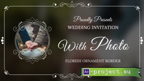 Videohive - Wedding Invitation with Photo - 45443247 - Project for After Effects