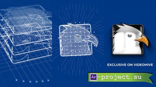 Videohive - Blueprint Grid Logo Reveal 3 - 45570028 - Project for After Effects