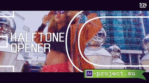 Videohive - Halftone Opener - 45338318 - Project for After Effects