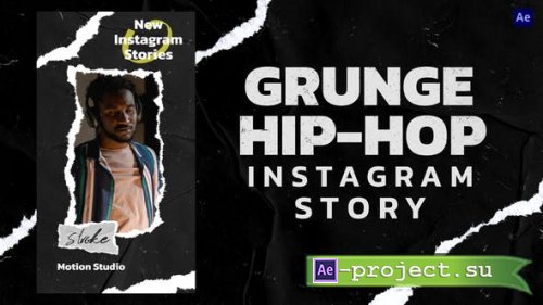 Videohive - Grunge Hip-Hop Story & Reels - 45551332 - Project for After Effects