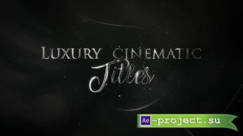 Videohive - Luxury Titles - 32994094 - Project for After Effects