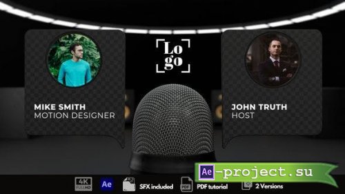 Videohive - Podcast Intro - 45551031 - Project for After Effects