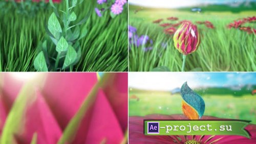 Videohive - Spring/Nature Petals Blossom Flower Logo - 44456258 - Project for After Effects