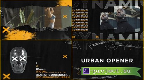 Videohive - Dynamic Urban City Grunge Opener - 44639057 - Project for After Effects