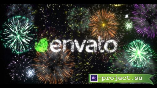 Videohive - Fireworks/Celebrating Logo - 14039639 - Project for After Effects