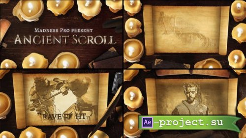 Videohive - Ancient Scroll History Project - 36107488 - Project for After Effects