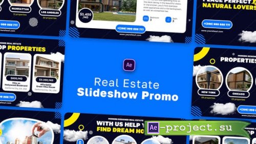 Videohive - Real Estate Slide Promo Template - 45567908 - Project for After Effects