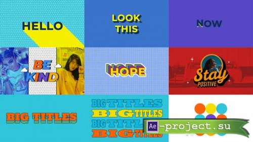 Videohive - Colorful Title Opener - 45555204 - Project for After Effects