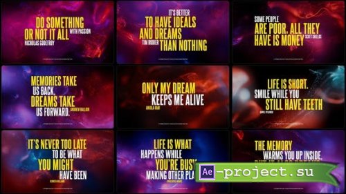 Videohive - Typography - Quotum - 45581527 - Project for After Effects