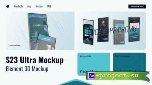 Videohive - Mobile App Presentation - 45590133 - Project for After Effects