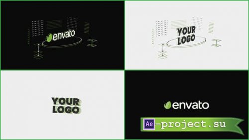 Videohive - 3D Isometric Logo Animation - 45590566 - Project for After Effects