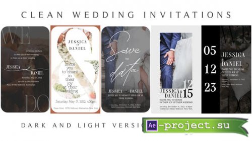 Videohive - Clean Wedding Invitation - 45615349 - Project for After Effects