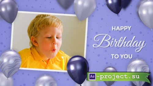 Videohive - Happy Birthday Intro - 45634598 - Project for After Effects