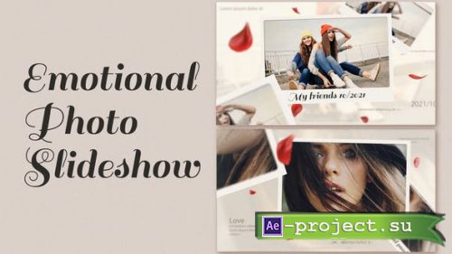 Videohive - Emotional memories Photo slideshow - 45627253 - Project for After Effects
