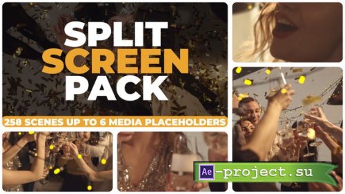 Videohive - Split Screen Pack - 45661552 - Project for After Effects