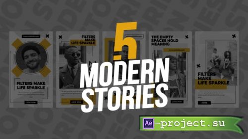 Videohive - 5 Modern Stories - 45661556 - Project for After Effects