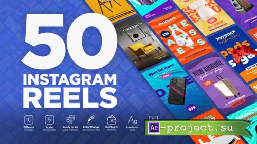 Videohive - Shopping Instagram Stories - 45697744 - Project for After Effects