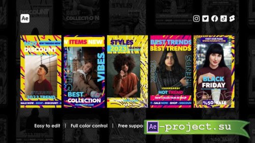 Videohive - Fashion Week Instagram Reels - 45698040 - Project for After Effects