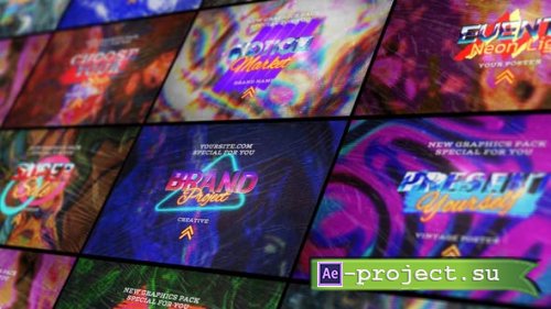 Videohive - Retro Style Posters - 45291974 - Project for After Effects