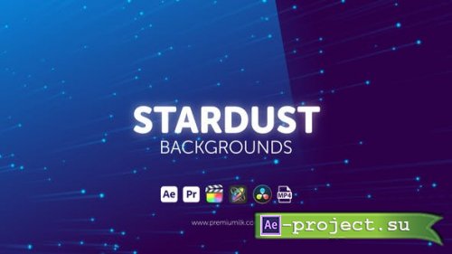 Videohive - Stardust Backgrounds - 45706194 - Project for After Effects