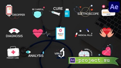Videohive - Medical Titles for After Effects - 45707352 - Project for After Effects