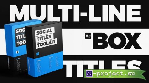 Videohive - Social Titles Toolkit - 45697675 - Project for After Effects