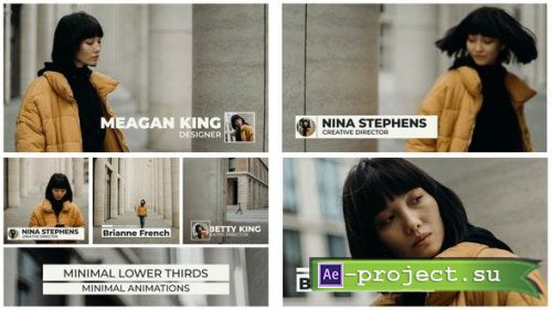 Videohive - Minimal Lower Thirds | After Effects - 45691914 - Project for After Effects