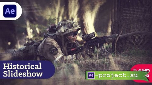 Videohive - Historical Slideshow || Parallax Slideshow  - 45506211- Project for After Effects