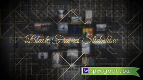 Videohive - Black Frames Slideshow - 45716243 - Project for After Effects