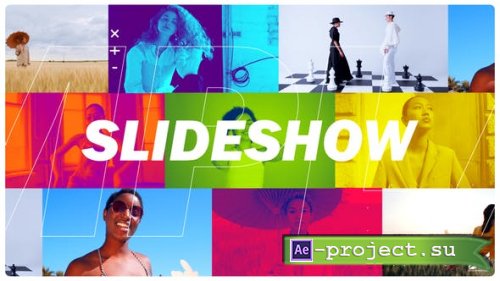 Videohive - Dynamic Slideshow - 45757537 - Project for After Effects