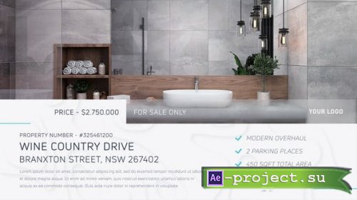 Videohive - Real Estate Minimal - Single Property - 45741965 - Project for After Effects