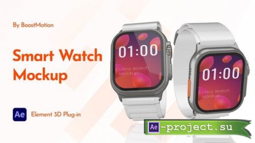 Videohive - Smart Watch Mockup - 45723645 - Project for After Effects