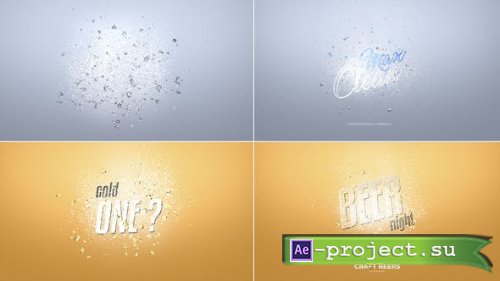 Videohive - Liquid Water Logo Reveal - 45718075 - Project for After Effects