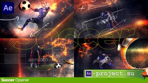 Videohive - Soccer Opener - 45764873 - Project for After Effects