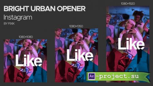 Videohive - Instagram Bright Urban Opener | After Effects - 45769556 - Project for After Effects