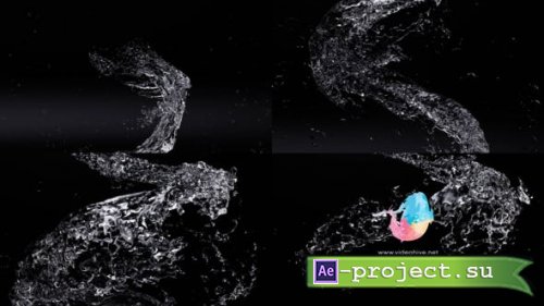 Videohive - Water Helix style Logo Reveal - 45527381 - Project for After Effects