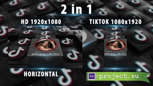 Videohive - 3d Tiktok Intro - 44071424 - Project for After Effects